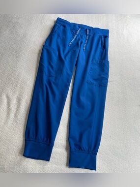 Med Couture Royal Blue Cargo Jogger Pants~ Size Small ~ Clinical Setting